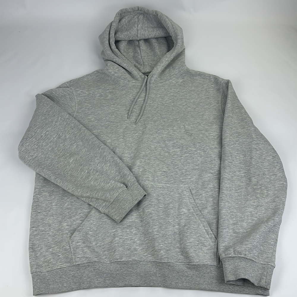 H&M Basic Heather Gray Hoodie. (Unisex) XL. Never Worn.